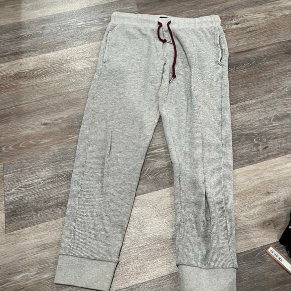 Theory Gray Jogger Waffle Knit Petite Small - Picture 1 of 5